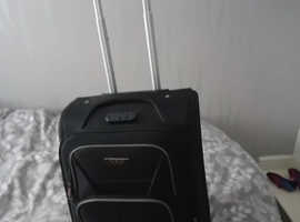 Black cabin suitcase