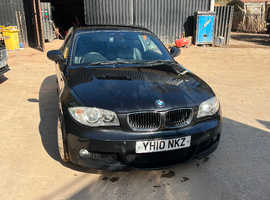 BMW 1 series, 2010 (10) Black Coupe, Manual Petrol, 143,000 miles