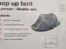 3 person pop up tent