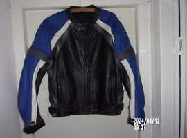 Motorcycle Leather Jacket Size 52 Uk