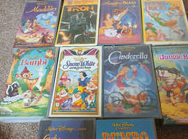 Job lot of vhs video tapes