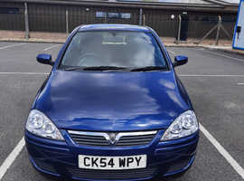 Vauxhall Corsa, 2004 (54) Blue Hatchback, Automatic Petrol, 35,000 miles