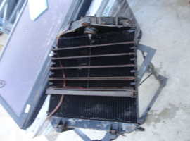 Radiator with shutters for Lancia Flaminia