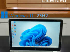 HP PAVILION X360 i3 GEN7 1.5TB SSD 8GB RAM WINDOWS 11 23H2 OFFICE21 TOUCH SCREEN FAST free satnav