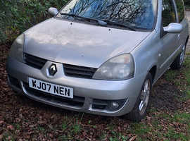 Renault Clio, 2007 (07) Silver Hatchback, Manual Petrol, 67,801 miles