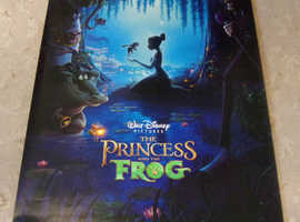 Disney The Princess & the frog Cinema quad poster 40x27"