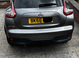 Nissan Juke, 2016 (66) Grey Hatchback, Manual Diesel, 62,604 miles