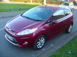 Ford Fiesta, 2009 (59) Red Hatchback, Manual Petrol, 147,911 miles