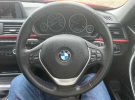 BMW 3 Series, 2014 (14) Red Saloon, Manual Diesel, 82,500 miles