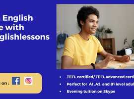 Online English tuition