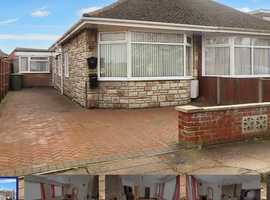 Chain free  price reduced Spacious 2 bedroom bungalow large living room close to amenities bradwell