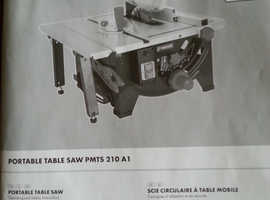 table saw.
