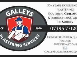 Galley Plastering Services Guildford & Surrey