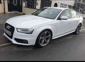 Audi A4, 2014 (63) White Saloon, Cvt Diesel, 149,000 miles
