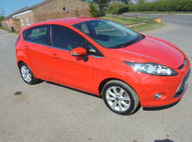 Ford Fiesta, 2009 (09) Red Hatchback, Manual Petrol, 79,000 miles