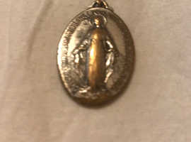 Vintage religious medallion