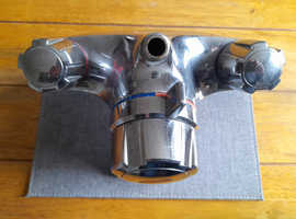 Aqualisa shower and bath thermostatic control unit.