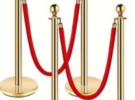 BNIB x8 red ropes x8 columns