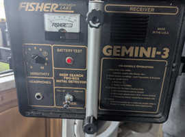 FisherLabs Gemini 3 Metal Detector