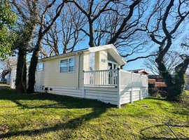 Static Caravan For Sale/ Isle of Wight/ Lodge For Sale/ Sandown/ 12 Month Park/ Free 2025 Pitch Fees/ Decking Included