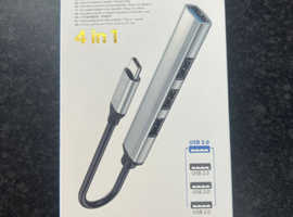 HOCO Type-C to USB 3.0/2.0 Mini Adapter - Compact & Multi-Port Hub