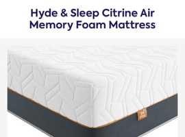 slide 1 of 6 Hyde & Sleep Citrine Air Memory Foam Mattress image 0Hyde & Sleep Citrine Air Memory Foam Mattress image 1Hyde & Sleep Citrine Air Memory