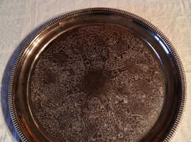 Vintage/Collectible, Cavalier, Silver Plated Dish/Plate/Tray, Made in England