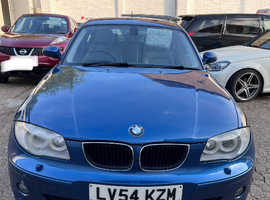 BMW 1 series, 2004 (54) Blue Hatchback, Automatic Petrol, 80,726 miles