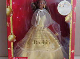 Holiday barbie African American doll 2023 35th anniversary (NRFB)