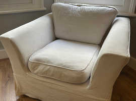 White armchair