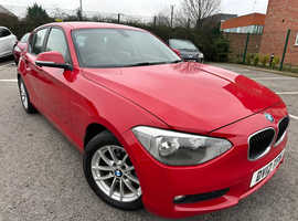 BMW 1 series, 2012 (12) Red Hatchback, Automatic Diesel, 96,507 miles