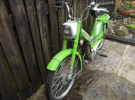 Mobylette moped.