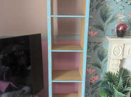 Wooden pine shelving/book case