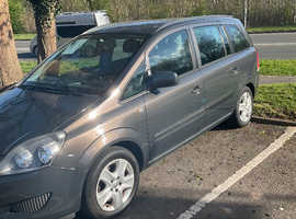Vauxhall Zafira, 2014 (14) Grey MPV, Manual Petrol, 78,000 miles