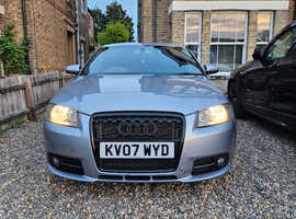 Audi A3, 2007 (07) Silver Hatchback, Manual Diesel, 190,000 miles