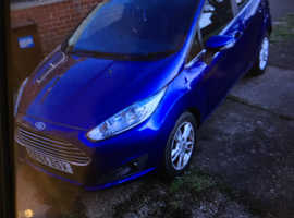 Ford Fiesta, 2015 (65) Blue Hatchback, Manual Petrol, 121,412 miles