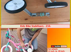 Kids Bike Stabilisers.