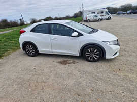 Honda Civic, 2016 (16) white hatchback, Manual Diesel, 196500 miles