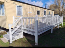 Butlins minehead. 8 birth caravan