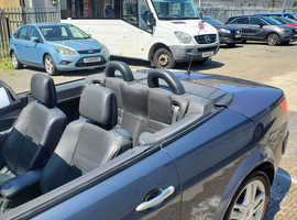 Renault Megane, 2007 (07) Blue Convertible, Manual Petrol, 94,818 miles