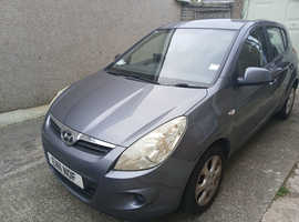 Hyundai i20, 2011 (11) Grey Hatchback, Manual Petrol, 75.000 miles