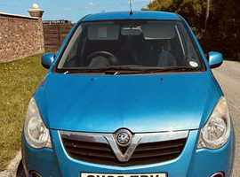 Vauxhall Agila, 2010 (10) Blue Hatchback, Manual Petrol, 90,000 miles