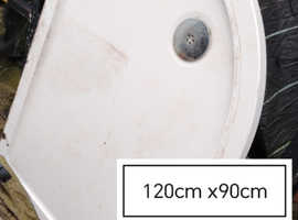 Shower tray 120 cm x 90cm