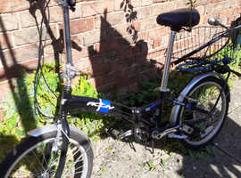 Ladies foldable bike, with basket and helmet Used twice. £140 ono. Cheltenham