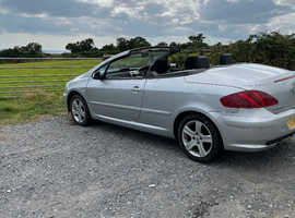 Peugeot 307, 2003 (53) Silver Coupe, Manual Petrol, 76,261 miles