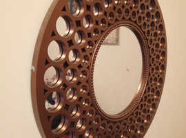 Large Round Mirror 63cm
