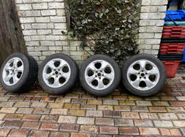 Jagaur 15 inch alloys and tyres