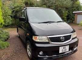 Mazda Bongo 8 seater. Auto 2004. Black. New 13 month MOT. 90700 miles. 4 2024 Goodyears.