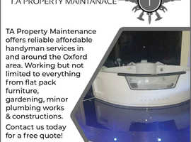 TA PROPERTY MAINTENANCE, high quality handyman services in oxford