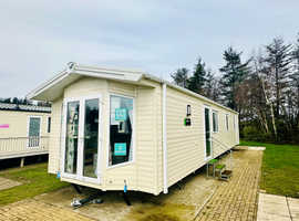 Brand new luxury static caravan for sale at Percy Wood Country Park at Swarland in Northumberland